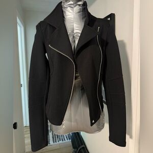 Women's Black moto Jacket, XS